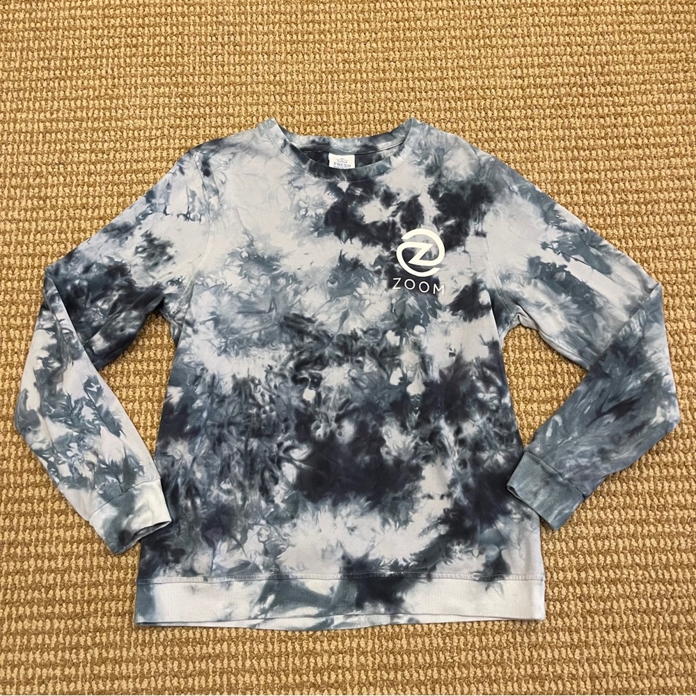 Zoom Charlottesville Fresh Prints Tie Dye Crewneck Sweatshirt Medium